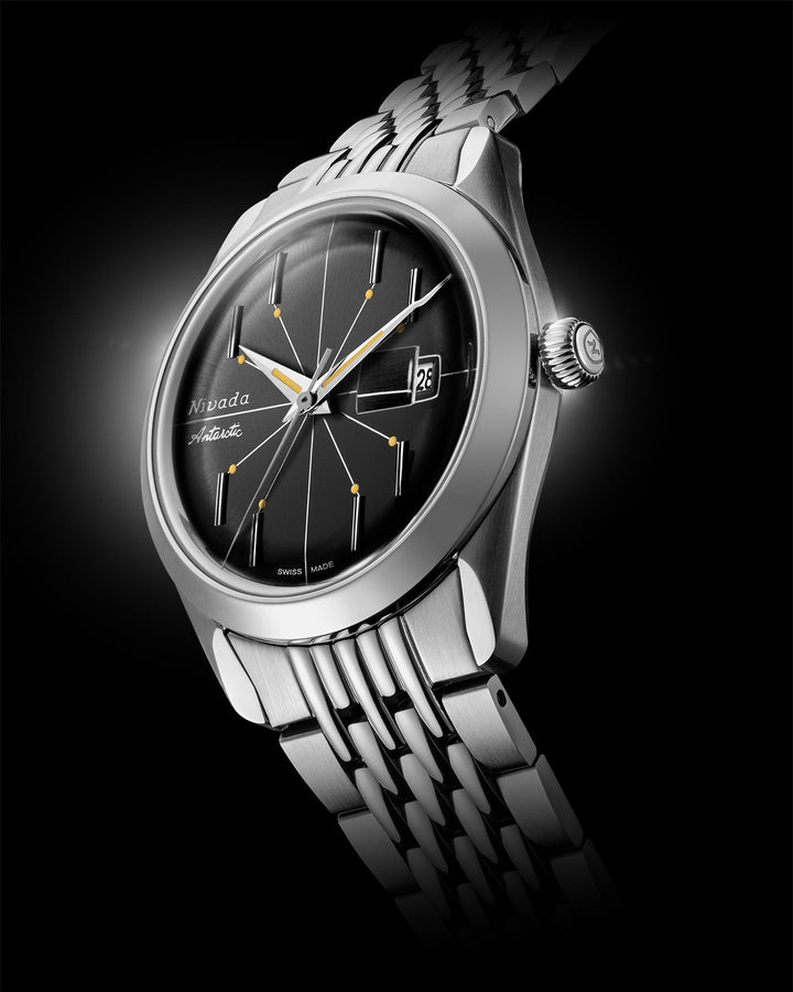 Nivada Grenchen Antarctic Spider 38mm Black 32072A – Ansicht 2