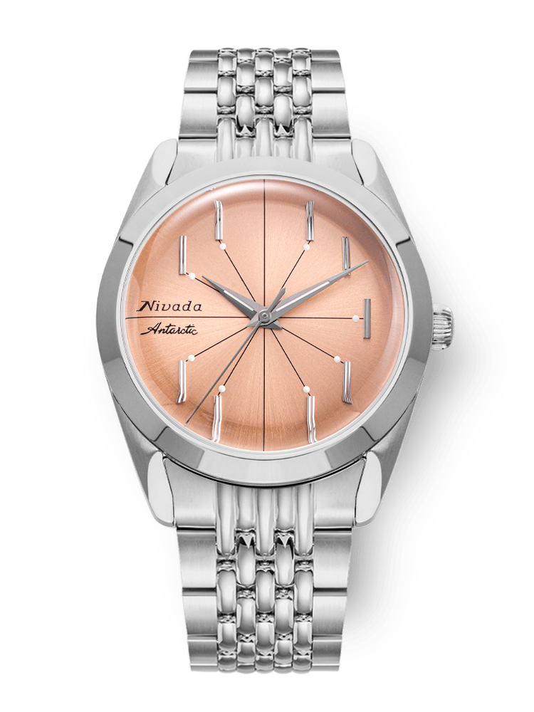 Nivada Grenchen Antarctic Spider 38mm Salmon 32050A – Ansicht 7