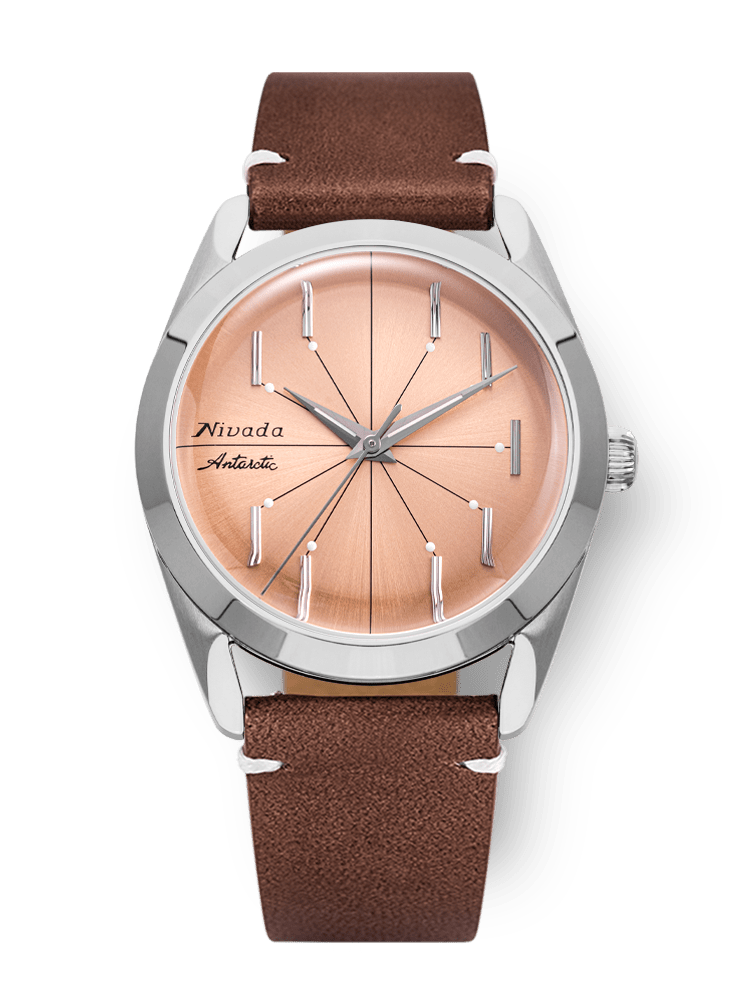 Nivada Grenchen Antarctic Spider 38mm Salmon 32050A – Ansicht 11