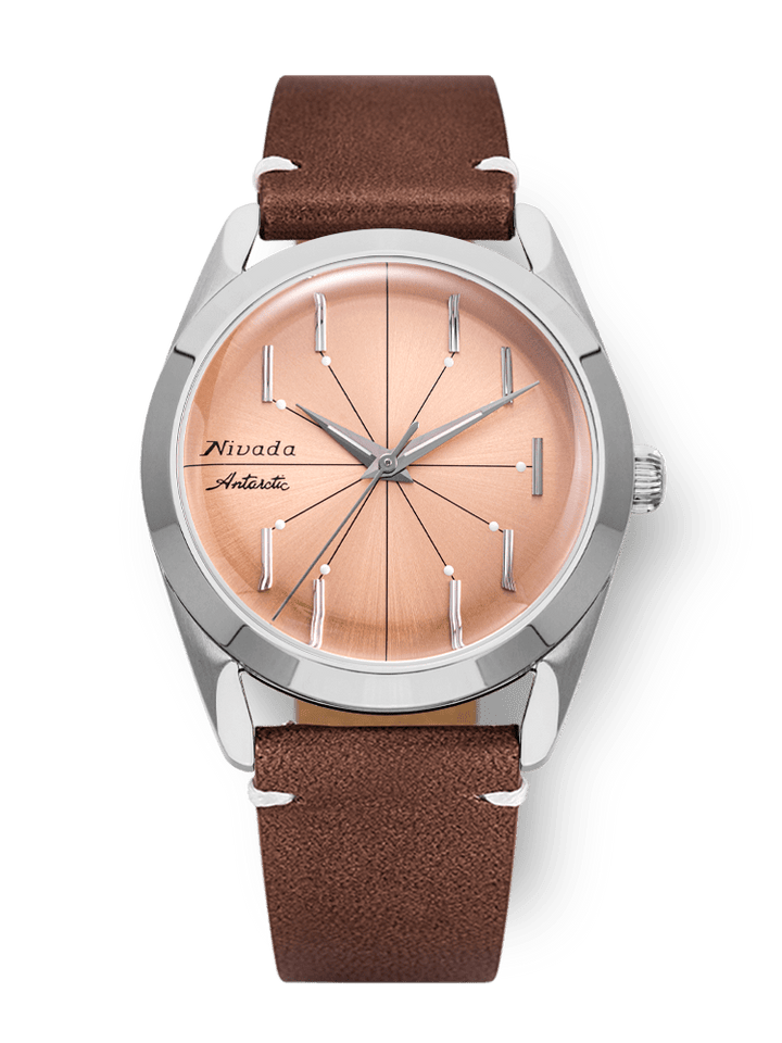 Nivada Grenchen Antarctic Spider 38mm Salmon 32050A – Ansicht 11