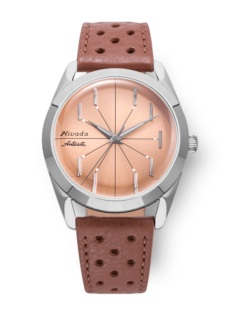 Nivada Grenchen Antarctic Spider 38mm Salmon 32050A – Ansicht 13