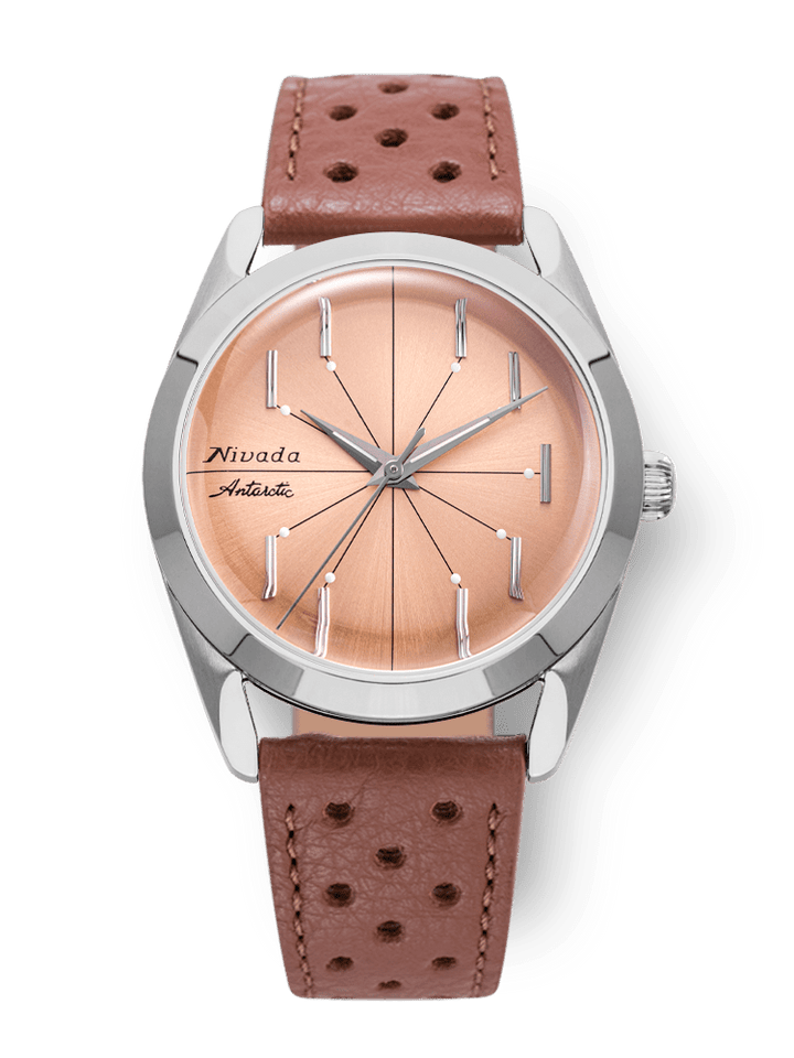 Nivada Grenchen Antarctic Spider 38mm Salmon 32050A – Ansicht 13