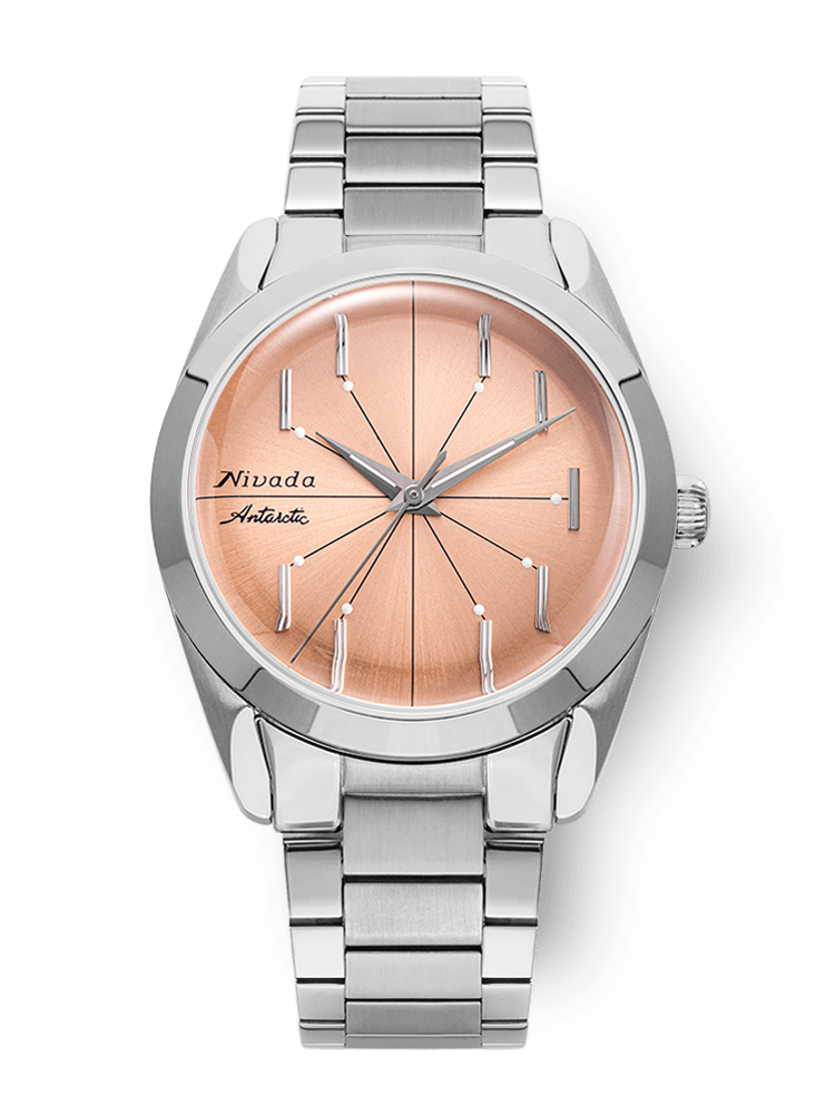 Nivada Grenchen Antarctic Spider 38mm Salmon 32050A – Ansicht 6
