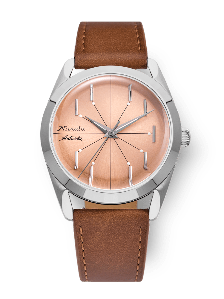 Nivada Grenchen Antarctic Spider 38mm Salmon 32050A – Ansicht 10