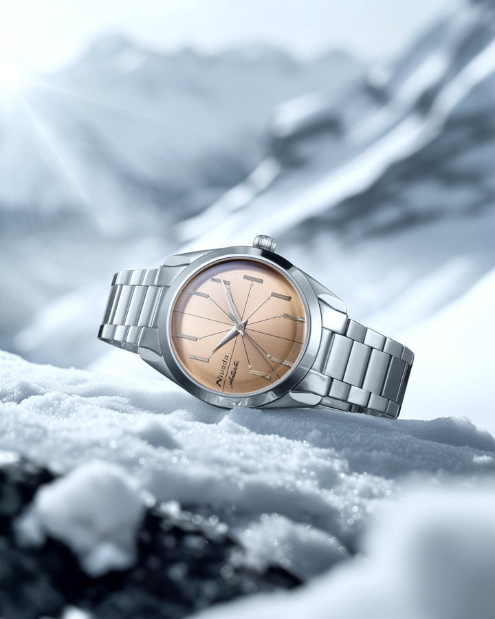 Nivada Grenchen Antarctic Spider 38mm Salmon 32050A – Ansicht 5