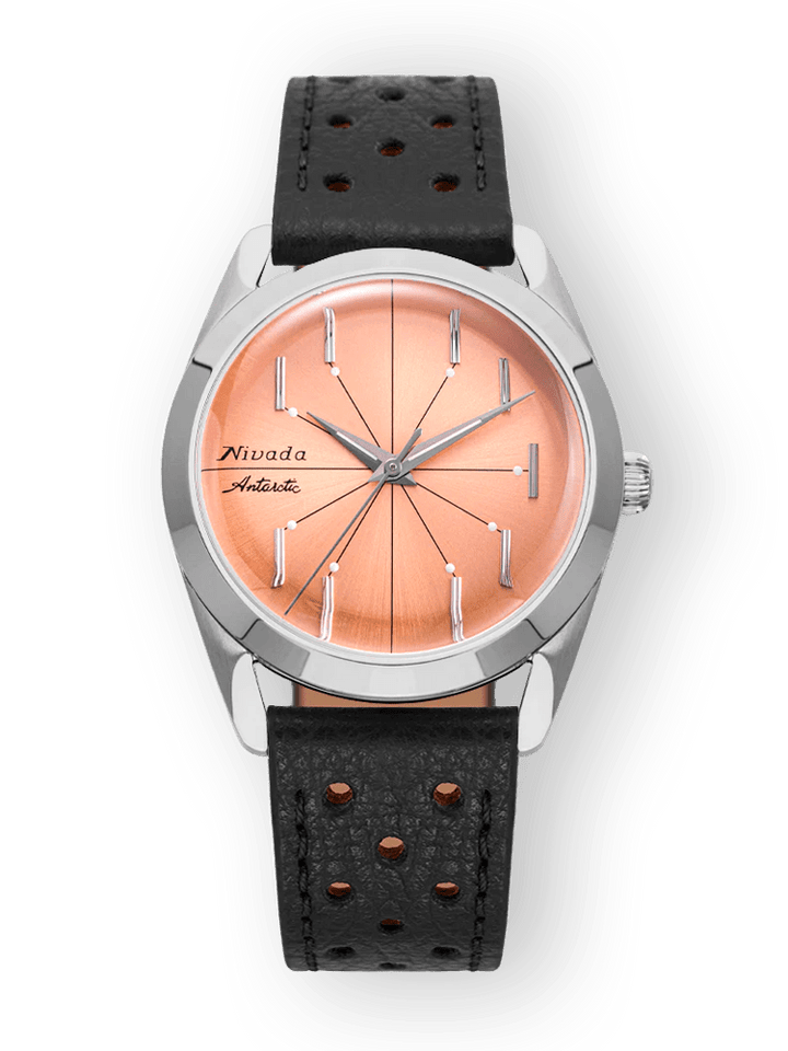 Nivada Grenchen Antarctic Spider 38mm Salmon 32050A – Ansicht 2