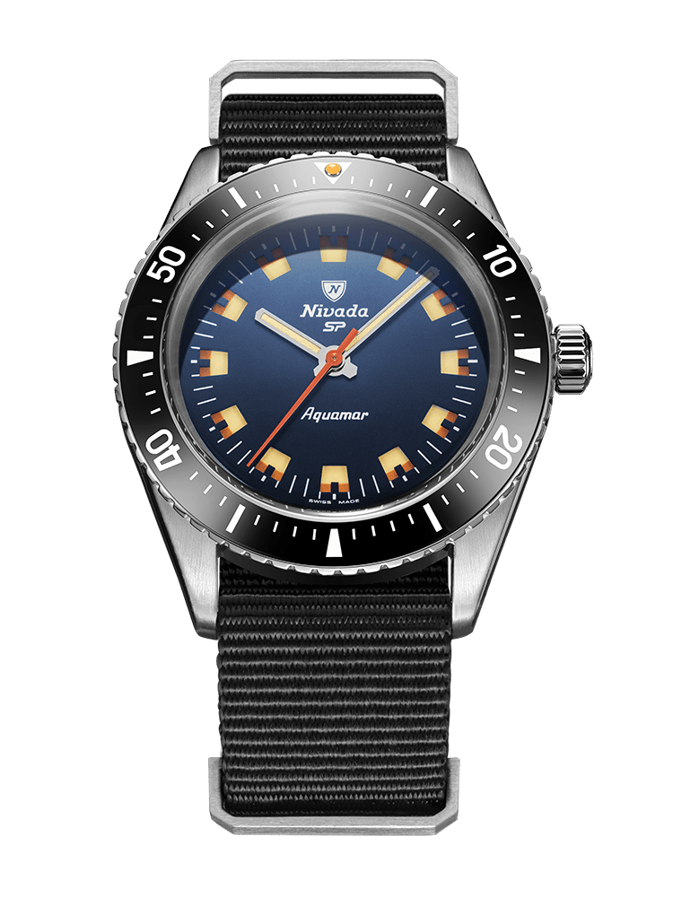 Nivada Grenchen Antarctic Diver Aquamar Blue 32074A – Ansicht 15