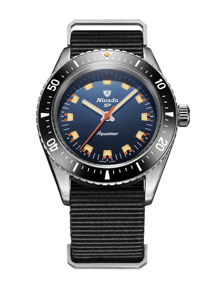 Nivada Grenchen Antarctic Diver Aquamar Blue 32074A – Ansicht 15