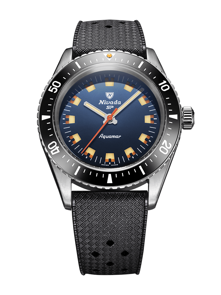 Nivada Grenchen Antarctic Diver Aquamar Blue 32074A – Ansicht 12