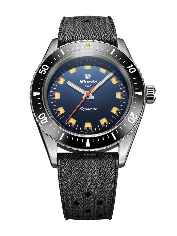 Nivada Grenchen Antarctic Diver Aquamar Blue 32074A – Ansicht 12