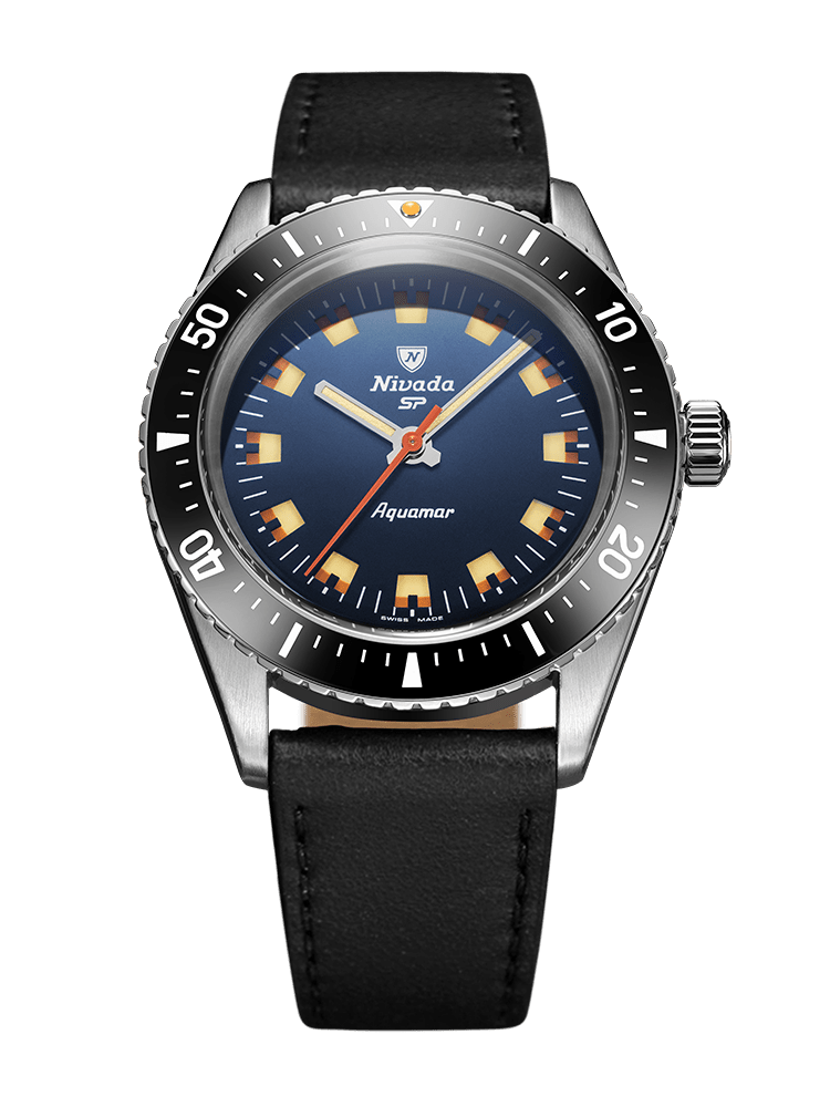 Nivada Grenchen Antarctic Diver Aquamar Blue 32074A – Ansicht 6