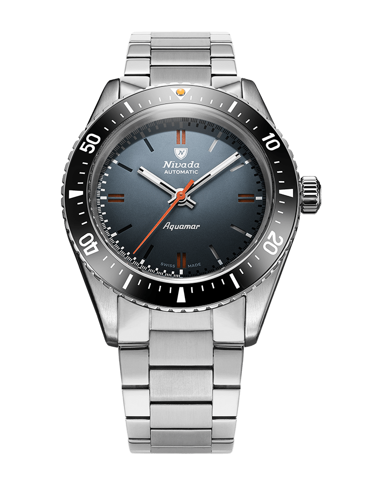 Nivada Grenchen Antarctic Diver Aquamar Grey 32077A – Ansicht 7