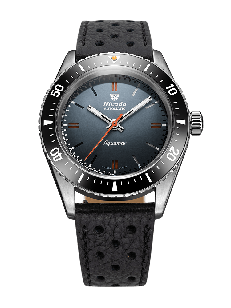 Nivada Grenchen Antarctic Diver Aquamar Grey 32077A – Ansicht 12