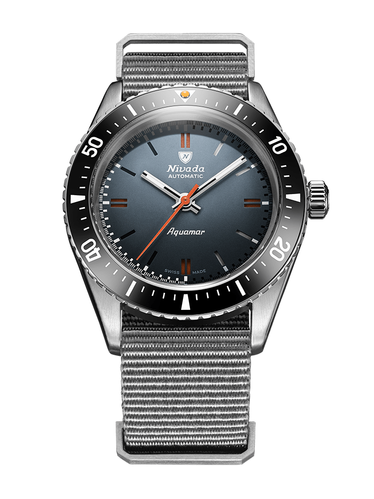 Nivada Grenchen Antarctic Diver Aquamar Grey 32077A – Ansicht 15