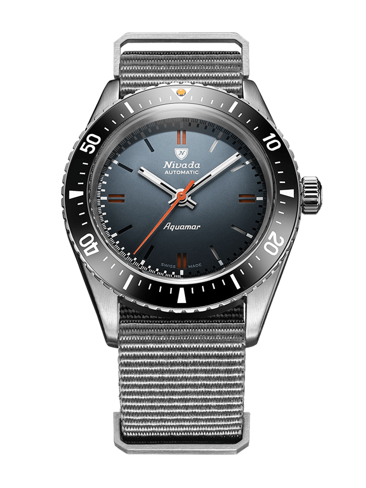 Nivada Grenchen Antarctic Diver Aquamar Grey 32077A – Ansicht 15