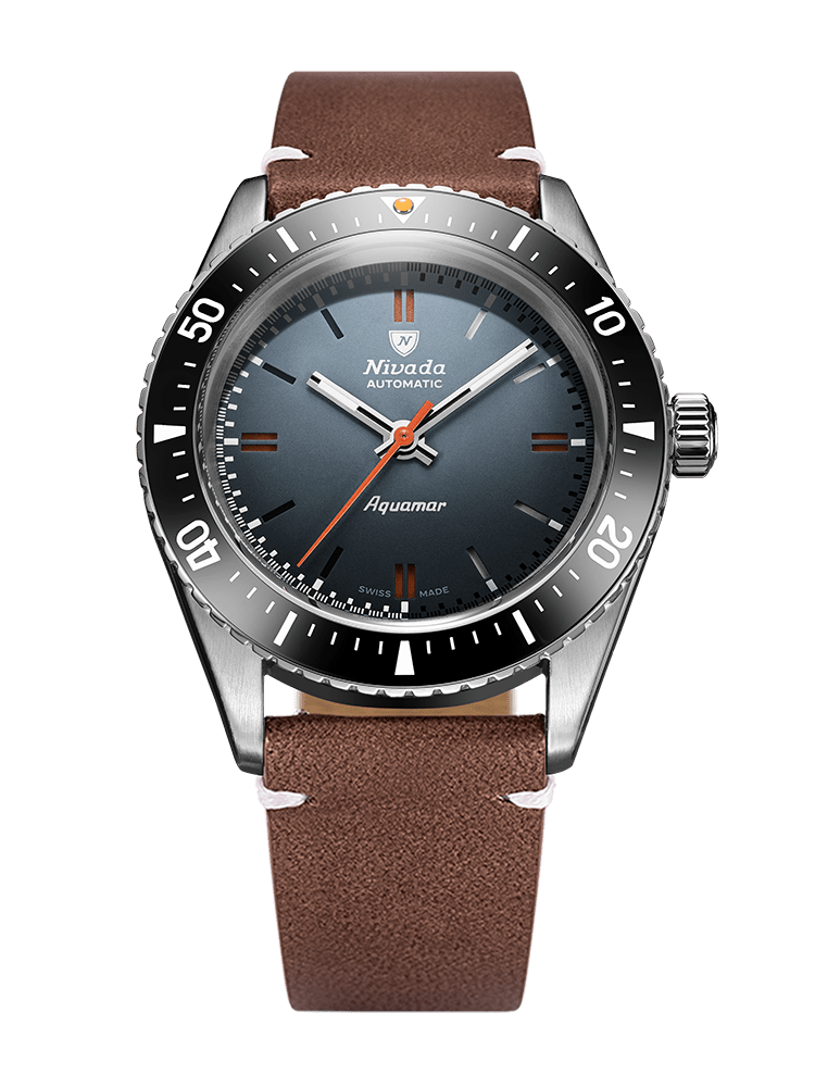 Nivada Grenchen Antarctic Diver Aquamar Grey 32077A – Ansicht 10