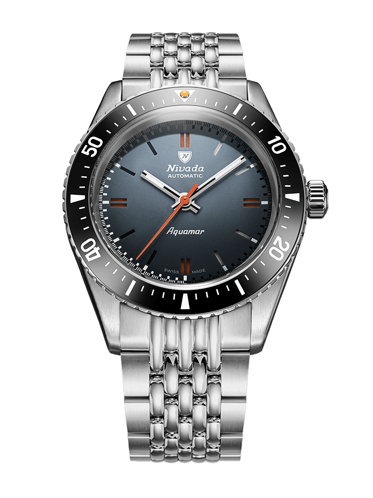 Nivada Grenchen Antarctic Diver Aquamar Grey 32077A – Ansicht 8