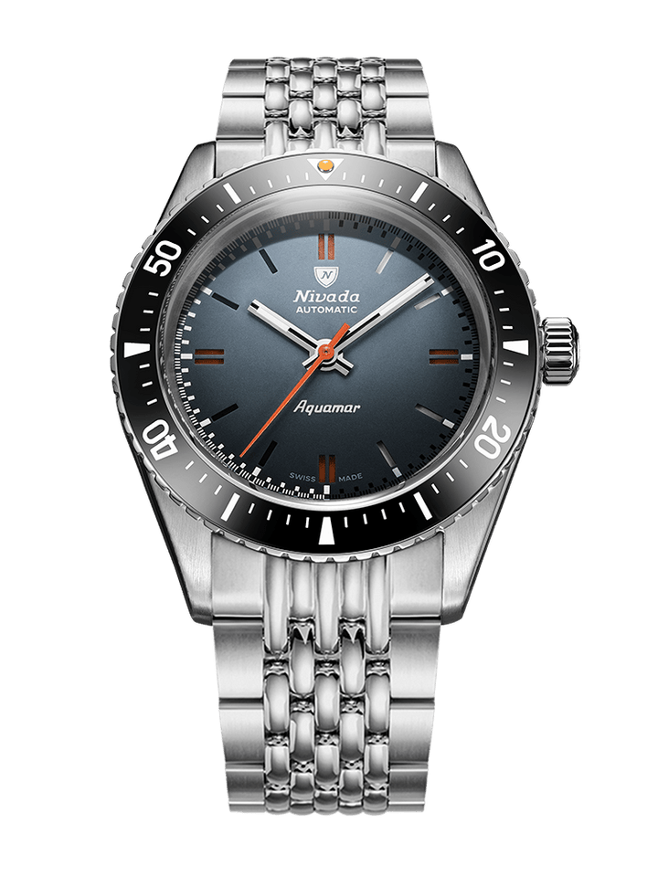 Nivada Grenchen Antarctic Diver Aquamar Grey 32077A – Ansicht 8