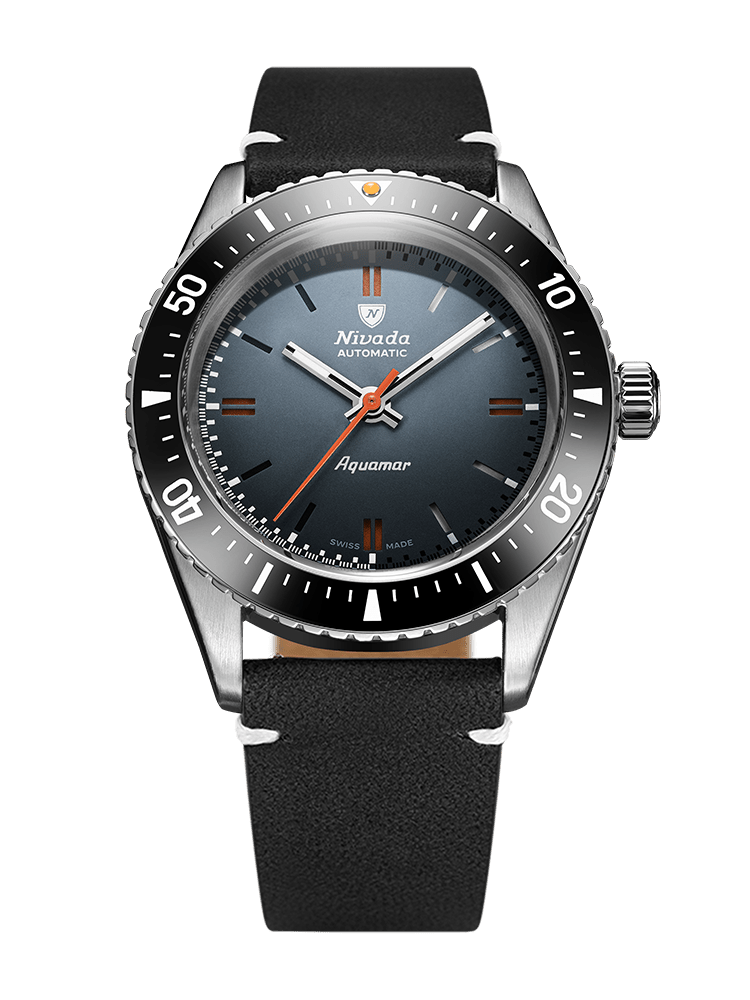 Nivada Grenchen Antarctic Diver Aquamar Grey 32077A – Ansicht 9