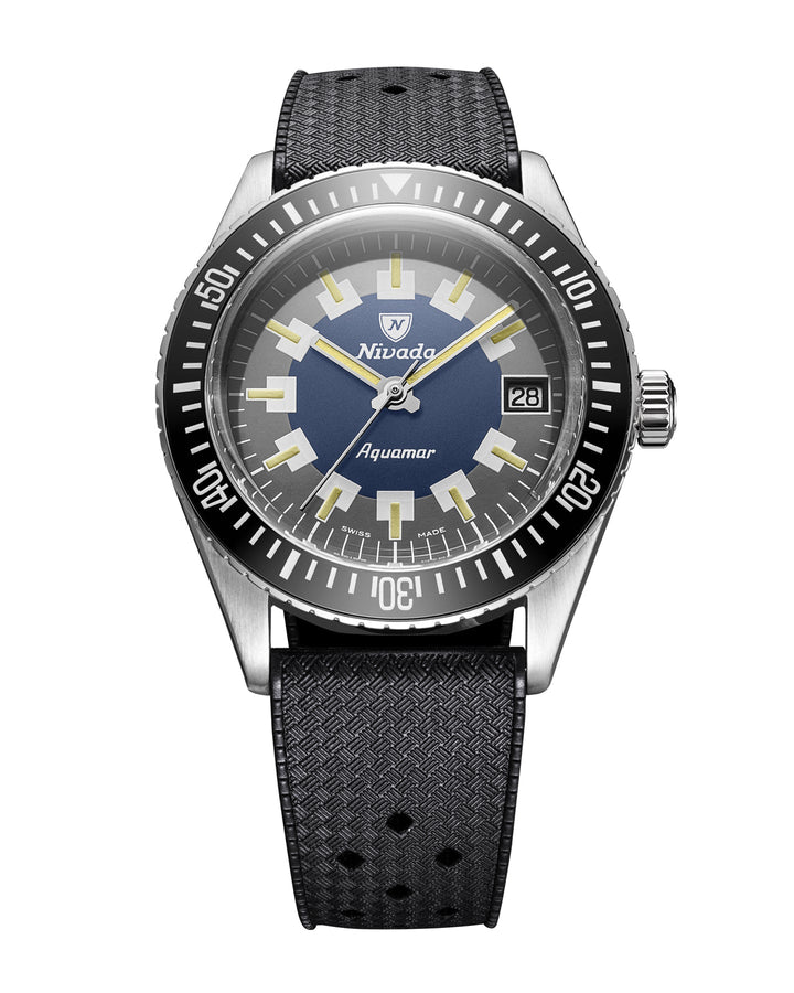 Nivada Grenchen Antarctic Diver Aquamar Vintage 32062A – Ansicht 11