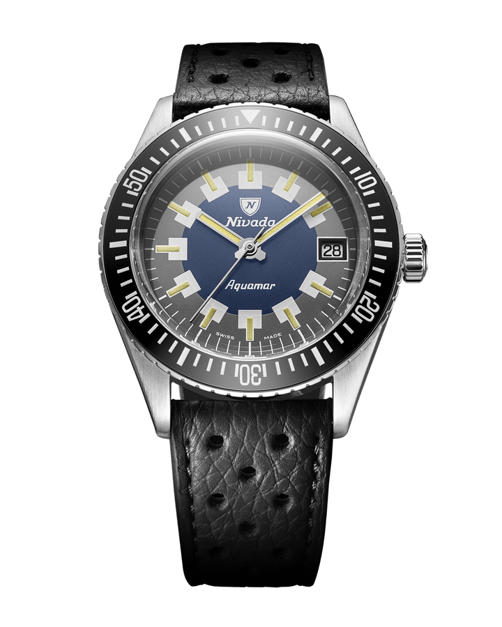 Nivada Grenchen Antarctic Diver Aquamar Vintage 32062A – Ansicht 12