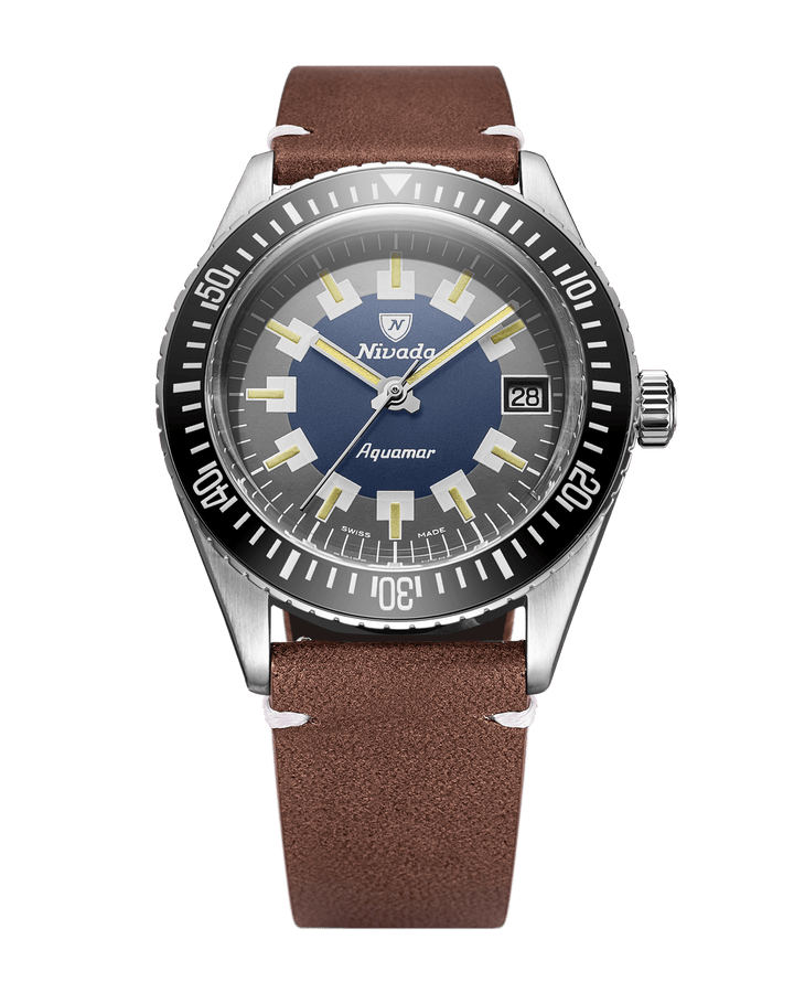 Nivada Grenchen Antarctic Diver Aquamar Vintage 32062A – Ansicht 10