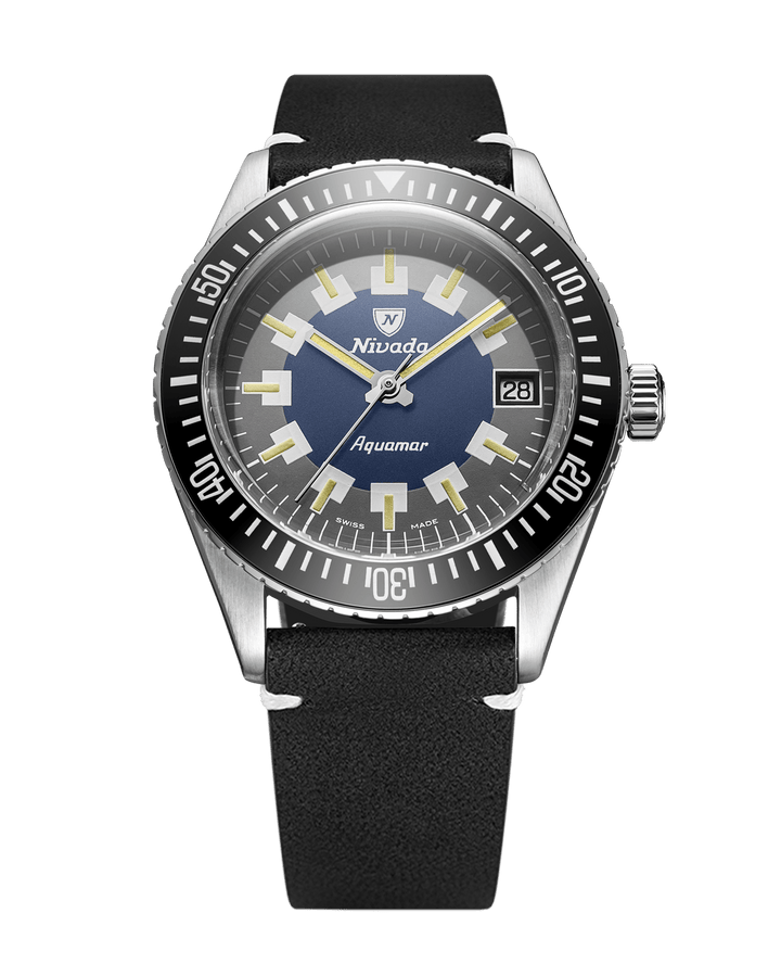Nivada Grenchen Antarctic Diver Aquamar Vintage 32062A – Ansicht 9