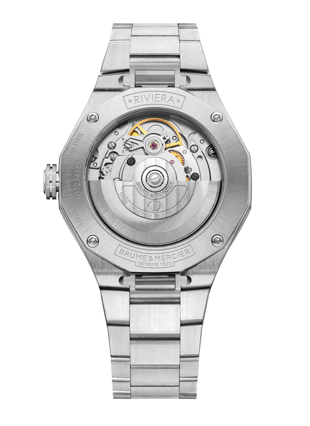 Baume & Mercier Riviera Automatik 36mm M0A10661 - Gehäuseboden