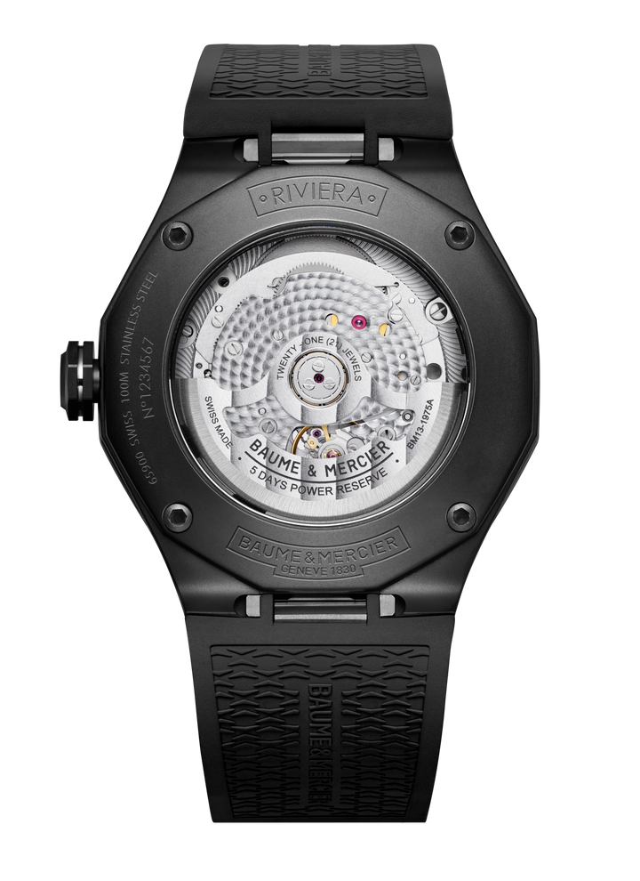 Baume & Mercier Riviera Baumatic 42mm M0A10617 - Gehäuseboden