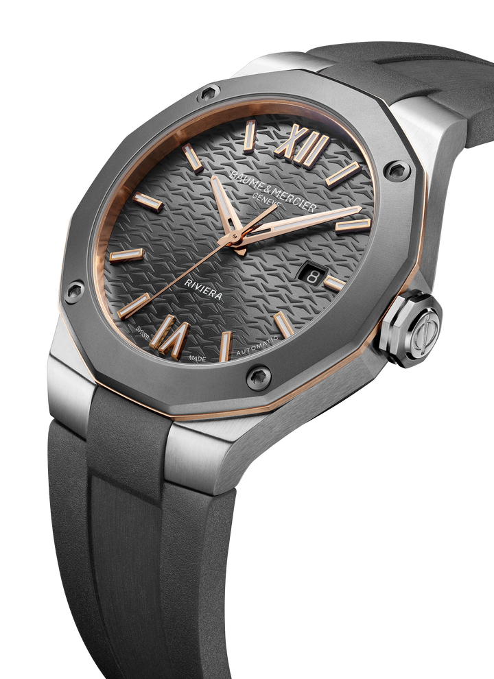 Baume & Mercier Riviera Automatik 42mm M0A10660 - Zifferblatt im Detail
