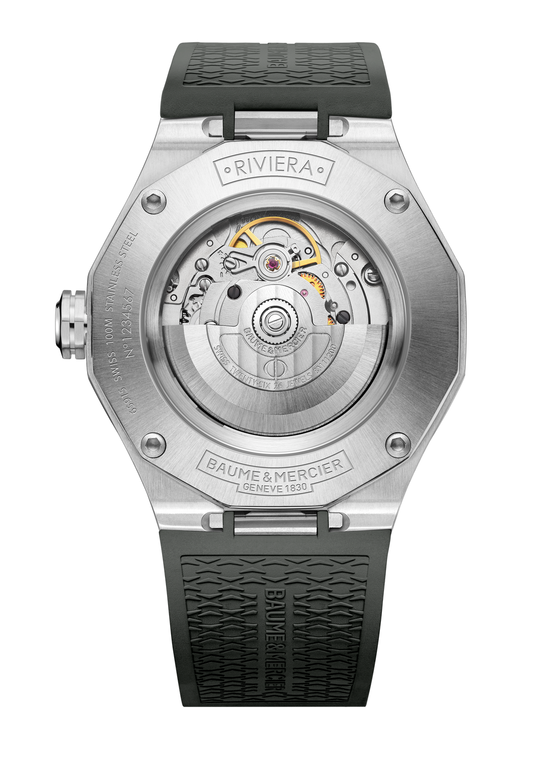 Baume & Mercier Riviera Automatik 42mm M0A10660 - Gehäuseboden