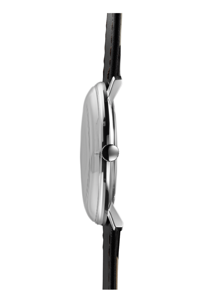 Junghans Max Bill Quarz 38mm 41/4817.02 - Gehäuse im Profil