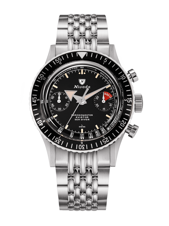 Nivada Grenchen Chronomaster Broad Arrow N Inter.Bezel Manual 86014M – Ansicht 7