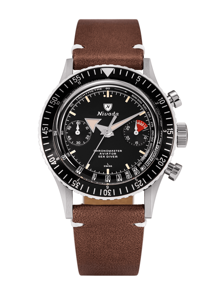Nivada Grenchen Chronomaster Broad Arrow N Inter.Bezel Manual 86014M – Ansicht 6
