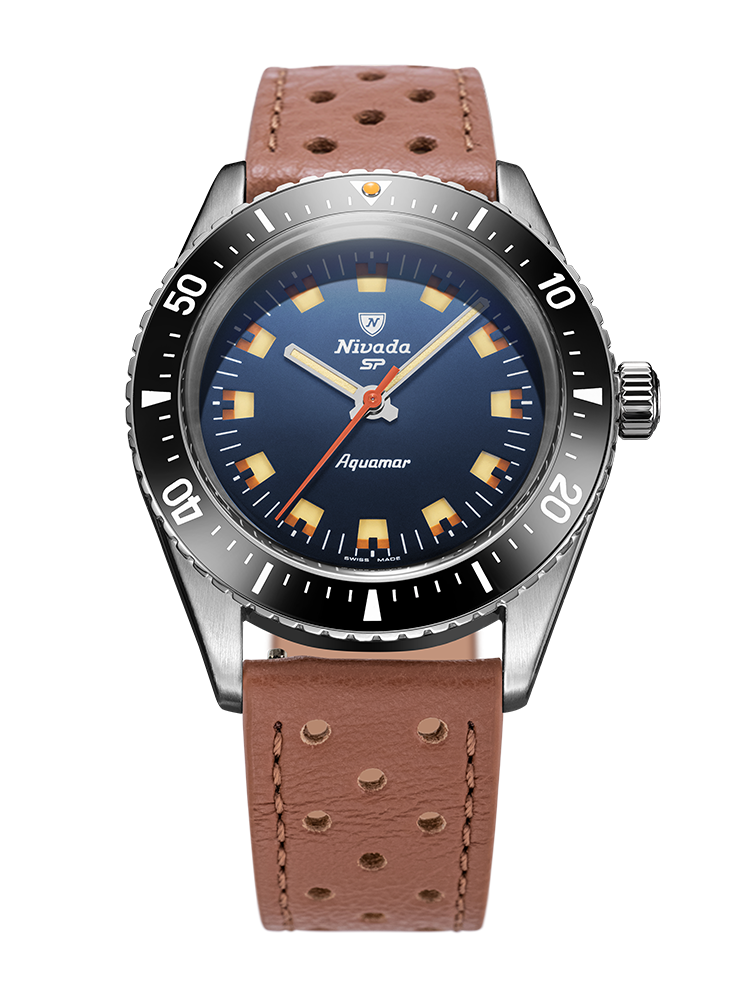 Nivada Grenchen Antarctic Diver Aquamar Blue 32074A – Ansicht 14