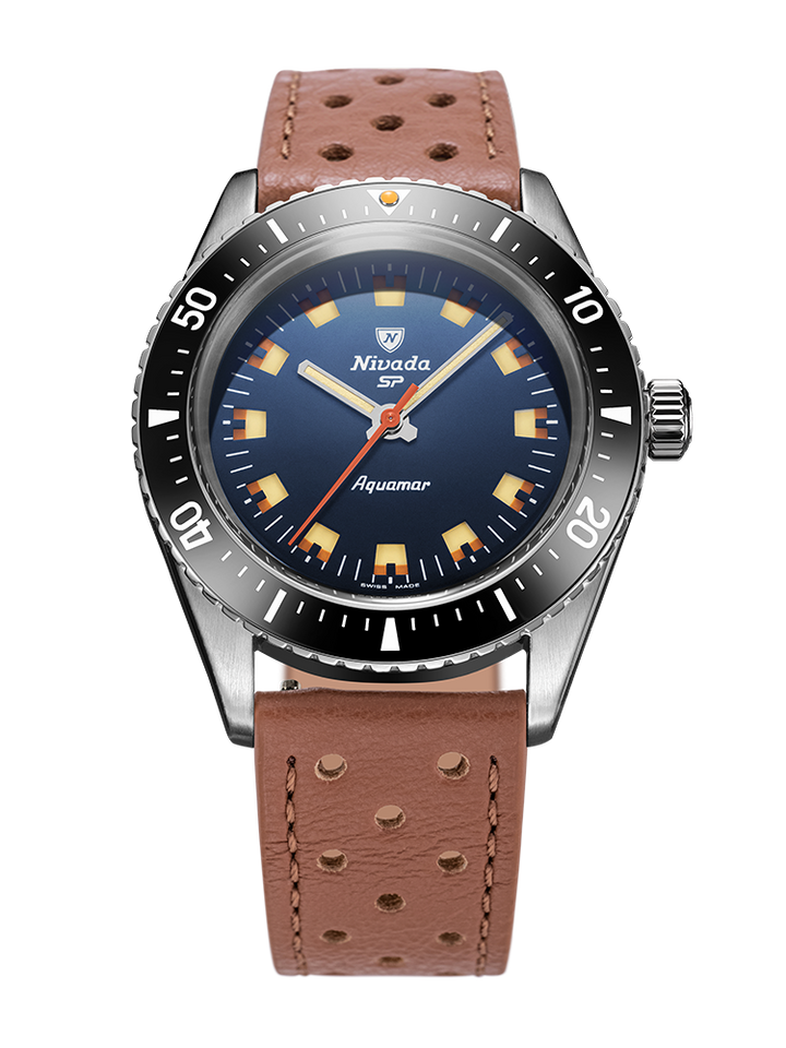 Nivada Grenchen Antarctic Diver Aquamar Blue 32074A – Ansicht 14