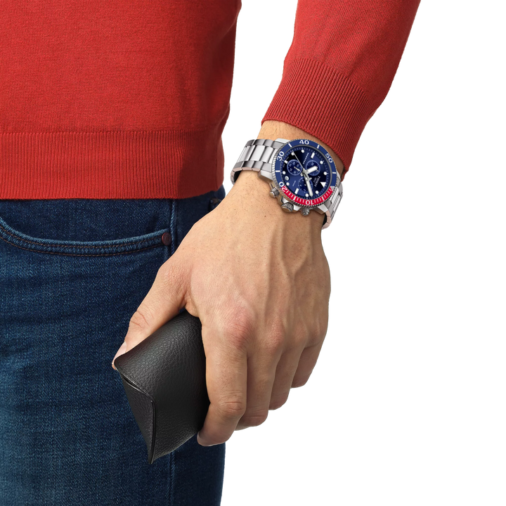 Tissot Seastar 1000 Chronograph 45,5mm T120.417.11.041.03 am Handgelenk