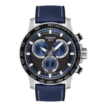 Tissot Supersport Chrono 45,5mm T125.617.17.051.03 - Zifferblatt Schwarz, Armband Textil und Kautschuk