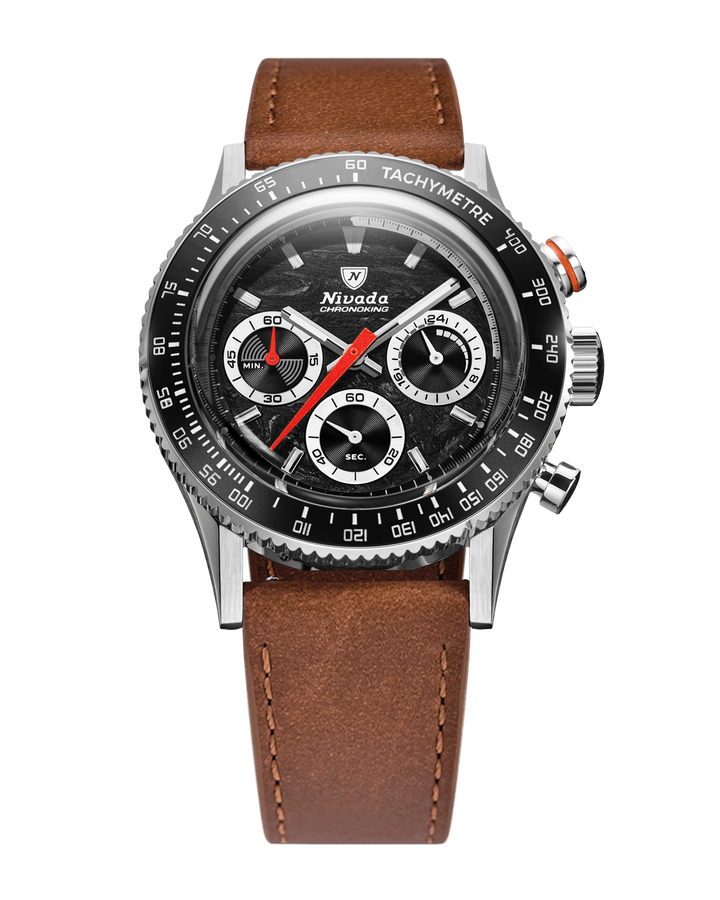 Nivada Grenchen Chronoking Mecaquartz Racing Black 87048Q – Ansicht 6