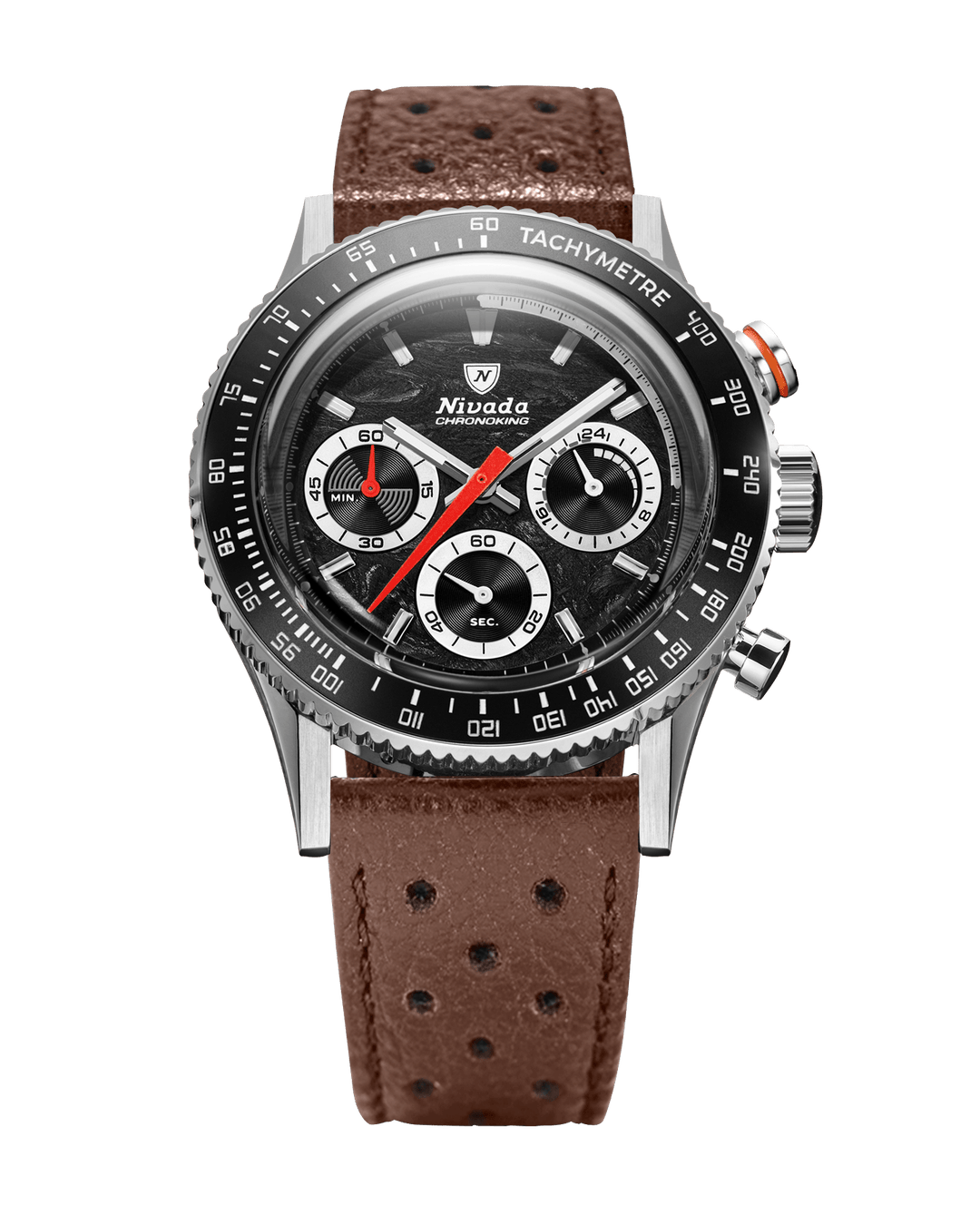 Nivada Grenchen Chronoking Mecaquartz Racing Black 87048Q – Ansicht 13