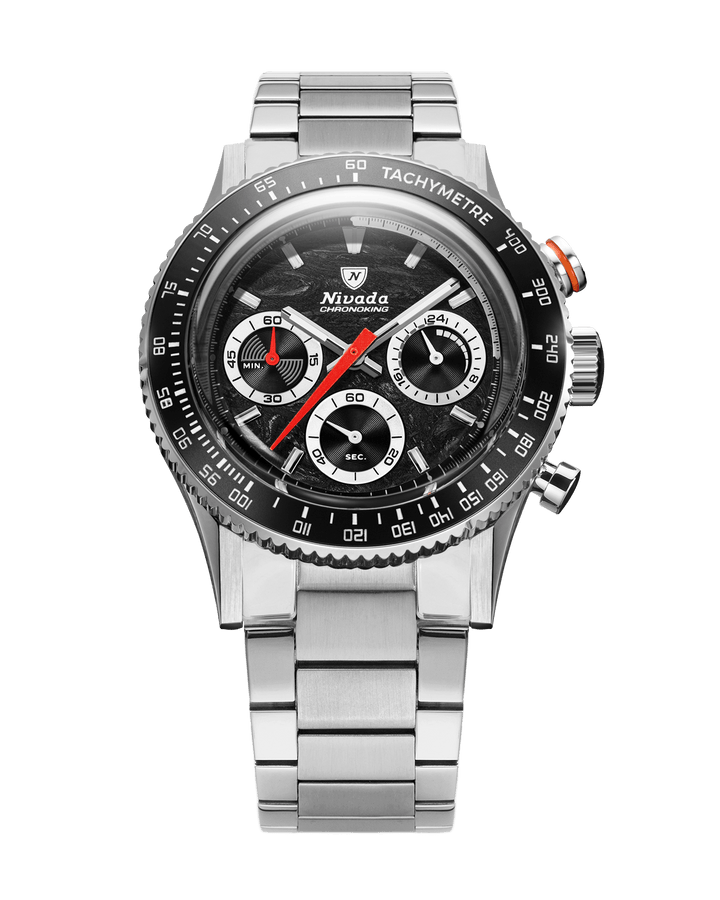 Nivada Grenchen Chronoking Mecaquartz Racing Black 87048Q – Ansicht 7