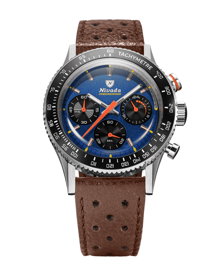 Nivada Grenchen Chronoking Mecaquartz Racing Blue 87050Q – Ansicht 13