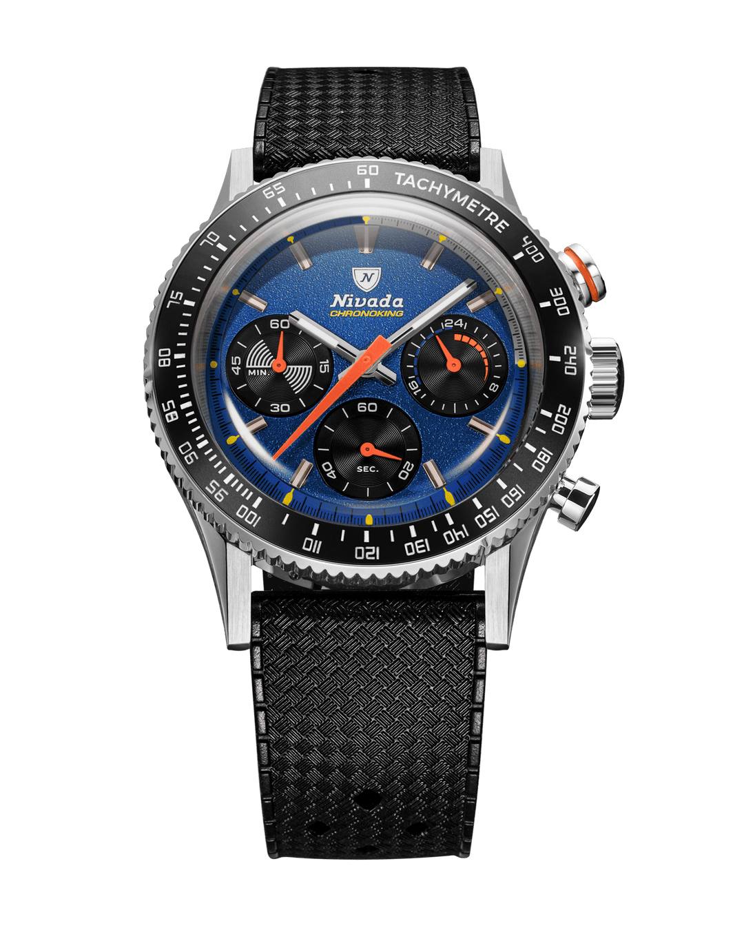 Nivada Grenchen Chronoking Mecaquartz Racing Blue 87050Q – Ansicht 11