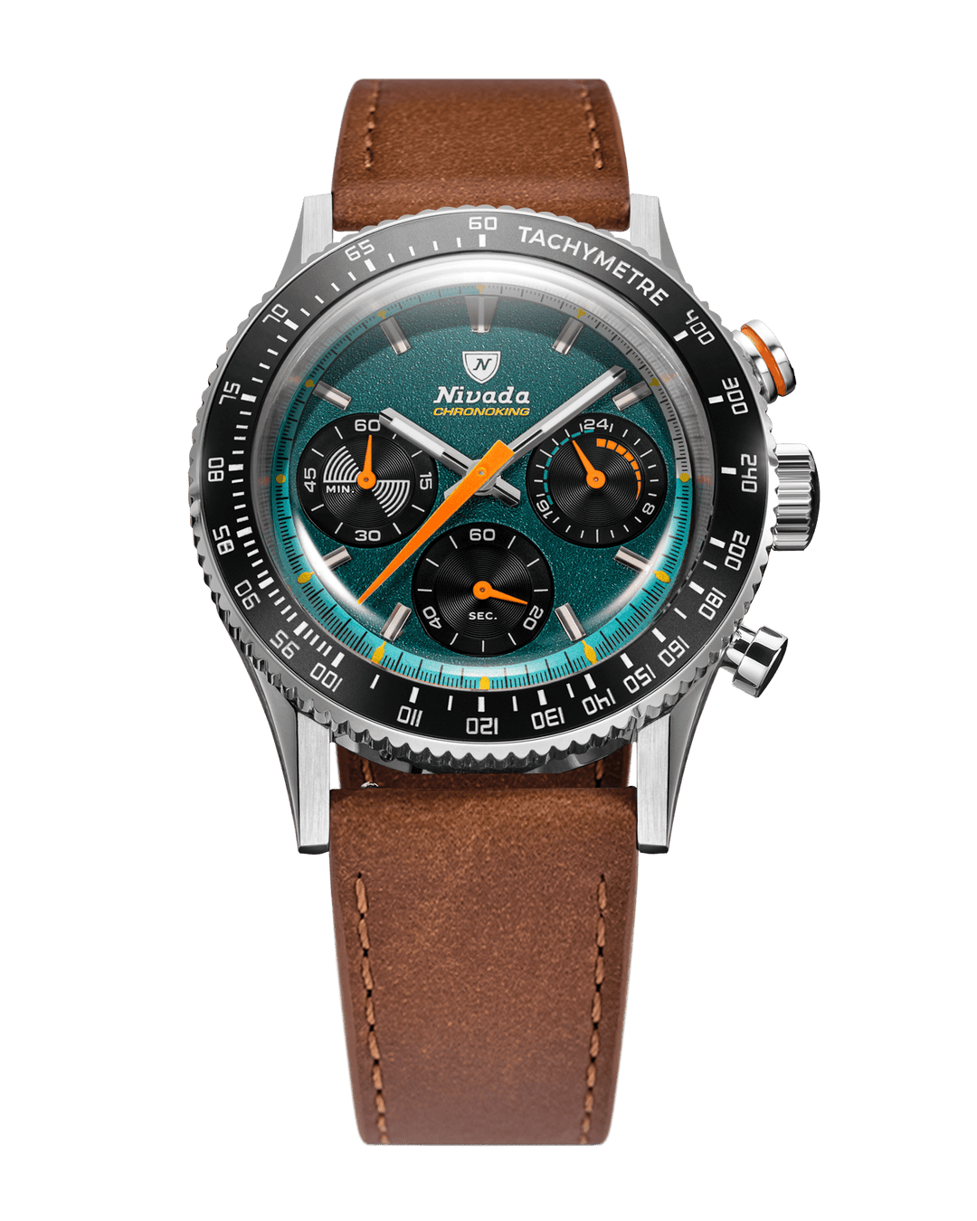 Nivada Grenchen Chronoking Mecaquartz Racing Green 87051Q – Ansicht 6