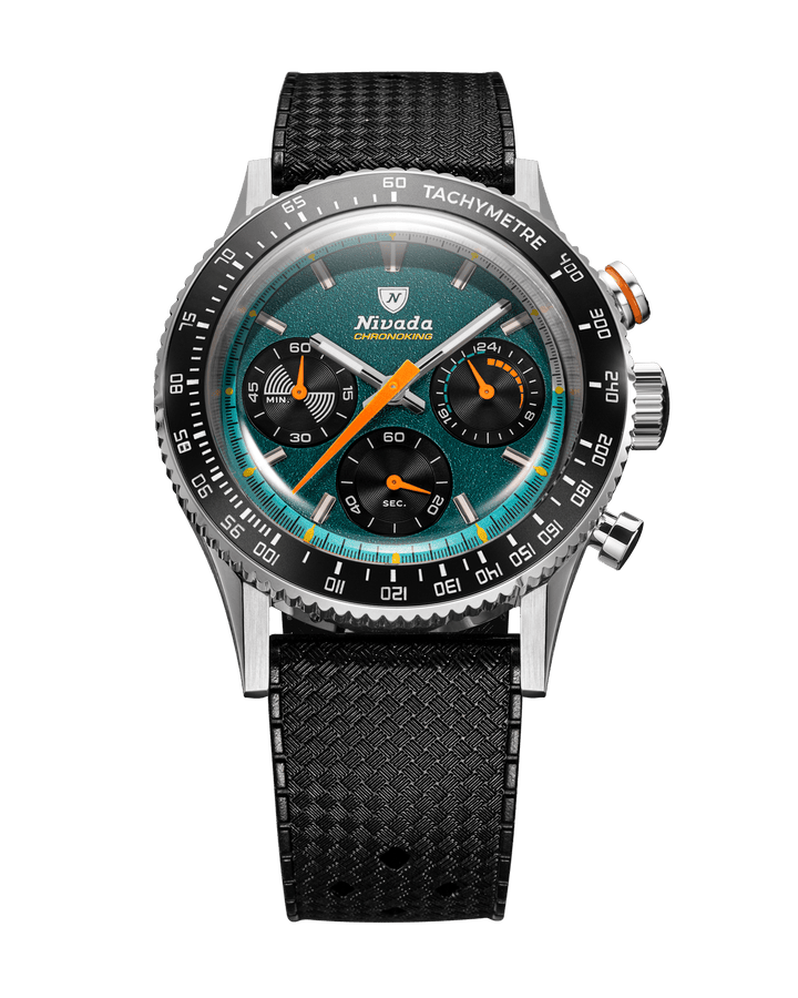 Nivada Grenchen Chronoking Mecaquartz Racing Green 87051Q – Ansicht 11