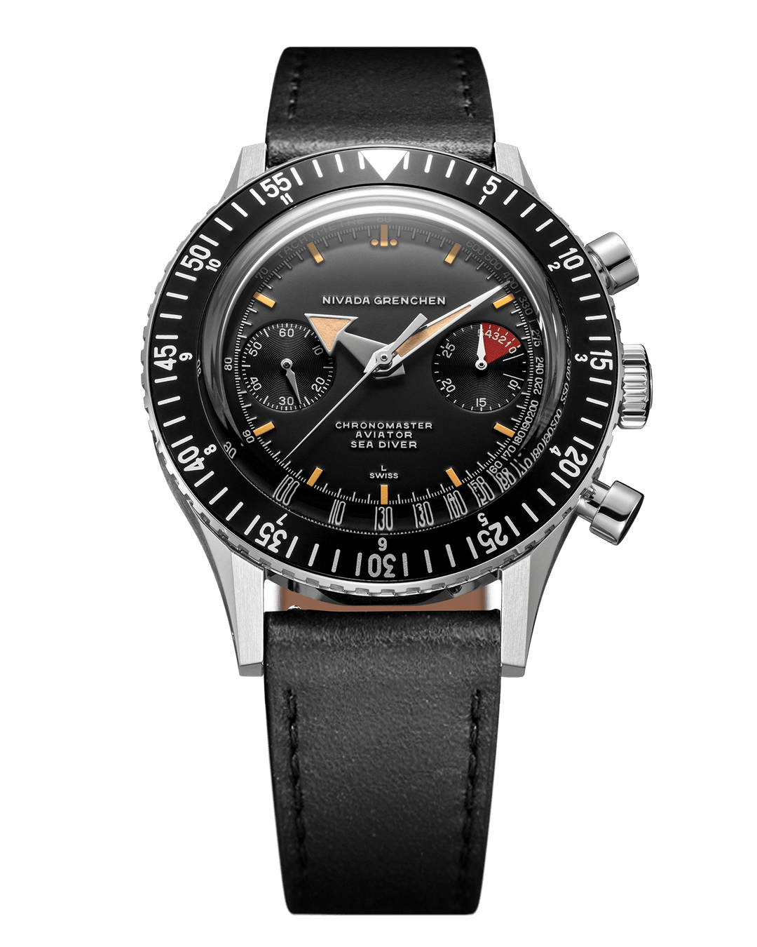 Nivada Grenchen Chronomaster Broad Arrow 41mm Automatic 85041M – Ansicht 6
