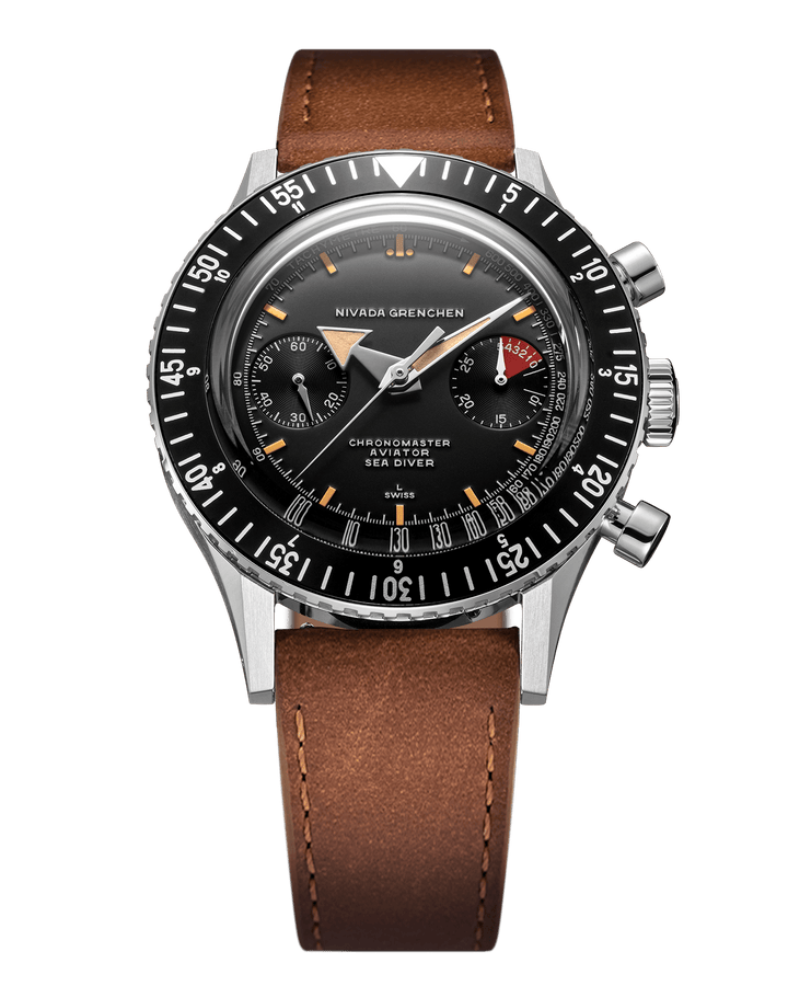 Nivada Grenchen Chronomaster Broad Arrow 41mm Automatic 85041M – Ansicht 8
