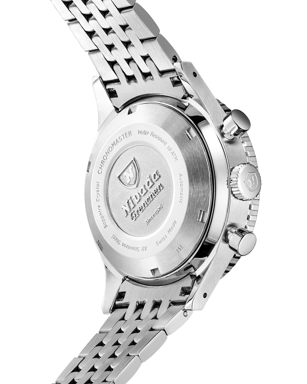 Nivada Grenchen Chronomaster Panda 41mm Automatic 85241M – Ansicht 4