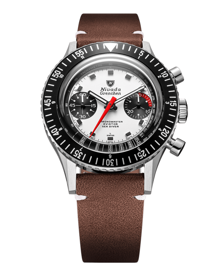 Nivada Grenchen Chronomaster Panda 41mm Automatic 85241M – Ansicht 7
