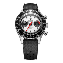 Nivada Grenchen Chronomaster Panda 41mm Automatic 85241M – Herrenuhr 41 mm, Zifferblatt Weiß